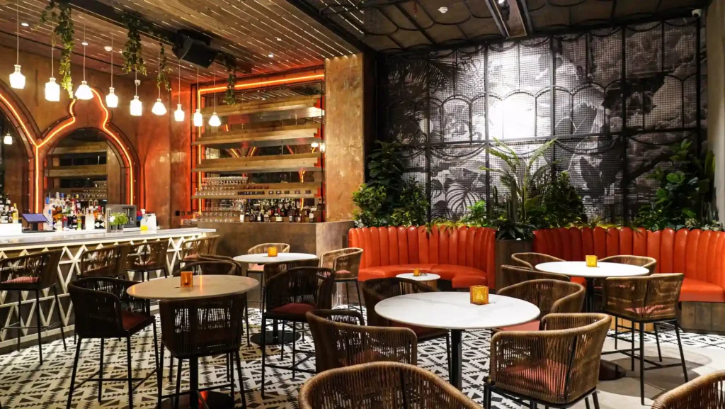 La Carnita Booth Corner Seating