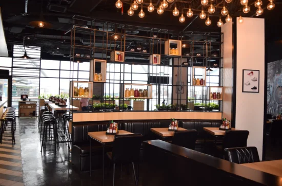 Black Tap restaurant interior design