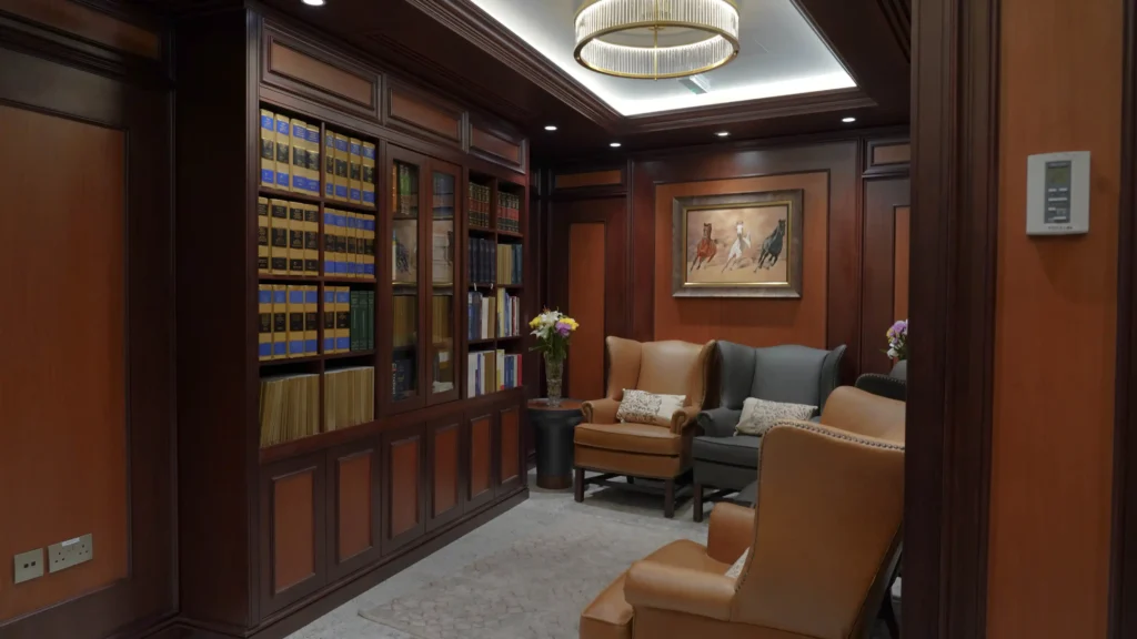classical legal consultants office design abu dhabi